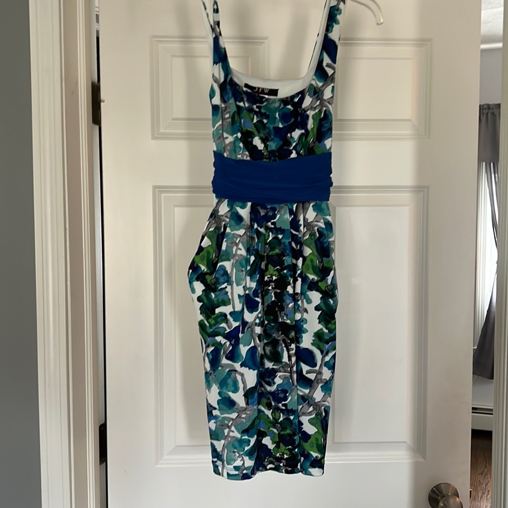 Blue dress